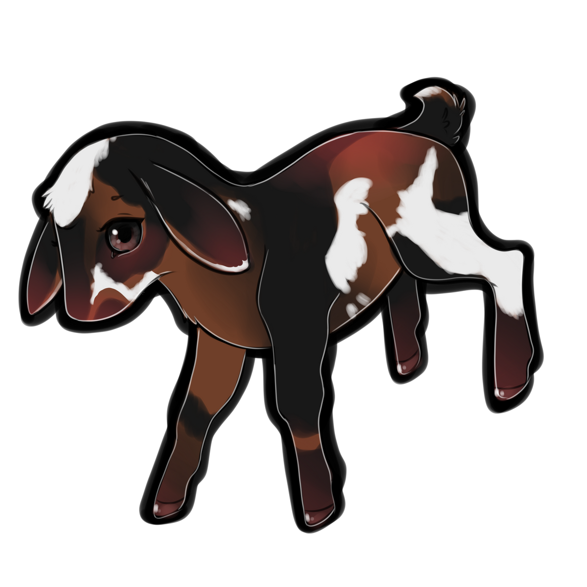 Custom Pet Art / Sticker Design Commission – Wild Horse Products