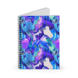 
                  
                    Load image into Gallery viewer, Blue Herd Spiral Notebook - Ruled Line
                  
                